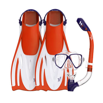 Masks, snorkels & fins
